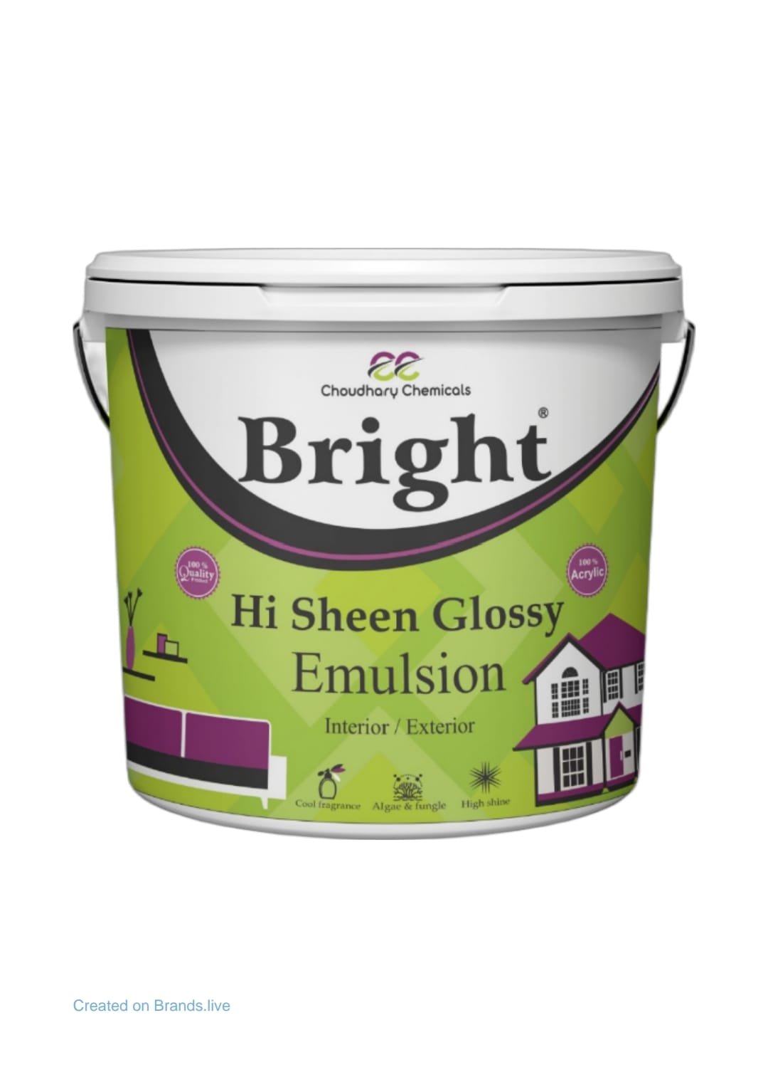 BRIGHT HI SHEEN GLOSSY EMULSION - Bright Hi Sheen Glossy Emulsion Factory Wholesale Supply